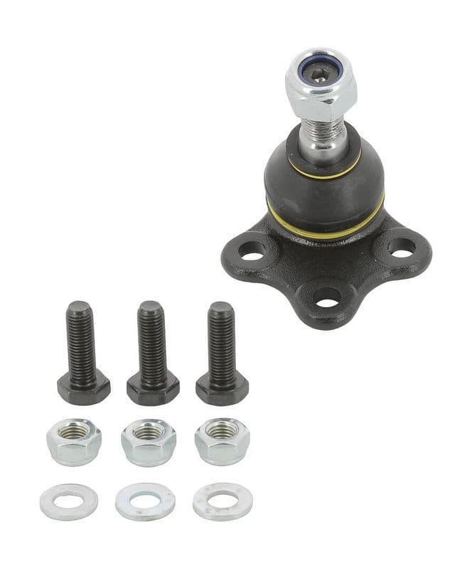 Kogelgewricht van de as Links/Rechts (bodem voor) (diameter kegel 20mm) past: NISSAN PRIMASTAR  OPEL VIVARO A  RENAULT ESPACE IV, LAGUNA II, TRAFIC II, VEL SATIS 1.6-3.5 02.01-
