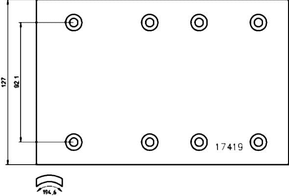 Stuurstang in lengterichting (L-1005mm) past: DAF 75 CF, 85 CF, 95, 95 XF, LF 45, XF 95 09.87-