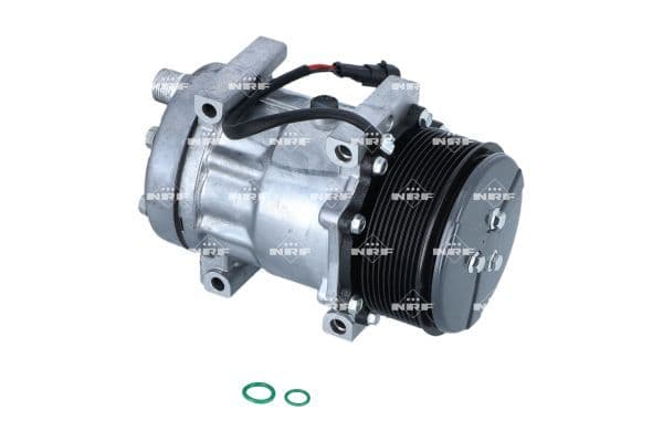 Airconditioning compressor 12V (R134a) past: CASE IH 125, 130, 140, 145, 155, 160, 170, 185, 200, 215  NEW HOLLAND T7.170 2WD, T7.170 4WD, T7.185, T7.185 4WD, T7.200 2WD, T7.200 4WD, T7.210