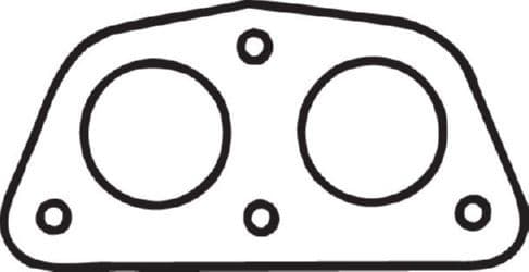 Uitlaatsysteem pakking/afdichting past: BMW 1 (E81), 1 (E82), 1 (E87), 1 (E88), 3 (E90), 3 (E91), 3 (E92), 3 (E93), 5 (E60), X1 (E84), X3 (E83) 2.0 06.04-06.15