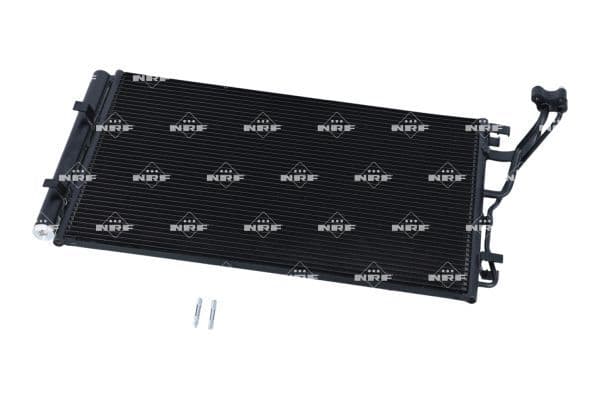 A/C condensator (met droger) past: KIA SOUL II 1.6/2.0 02.14-12.18