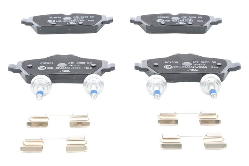 Remblokken set Voor (met bouten  met extra's), past: BMW I3 (I01) 0.65H/0.6H/Electric 08.13-