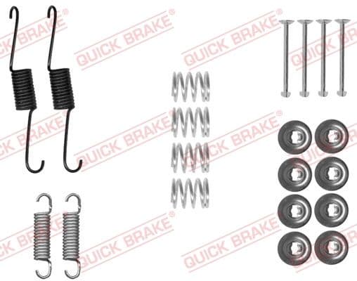 Accessory Kit, brake shoes