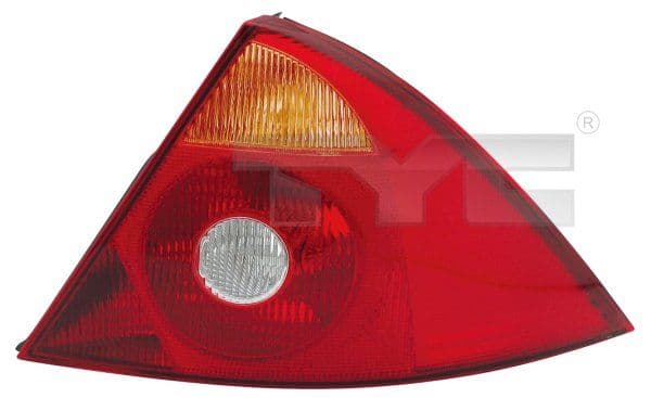 Achterlicht Links (H21W/P21/4W/P21W/W5W, kleur indicator oranje, kleur van het glas red) past: FORD MONDEO III Liftback / Saloon 10.00-08.05