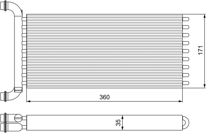 Verwarming past: MERCEDES SPRINTER 3,5-T (B906), SPRINTER 3-T (B906), SPRINTER 4,6-T (B906), SPRINTER 5-T (B906)  VW CRAFTER 30-35, CRAFTER 30-50 1.8-3.5 04.06-12.19