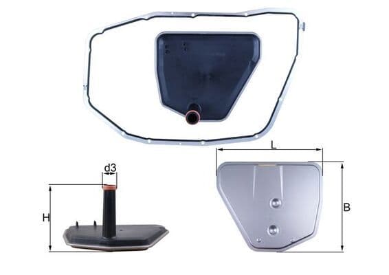 Hydraulic Filter, automatic transmission