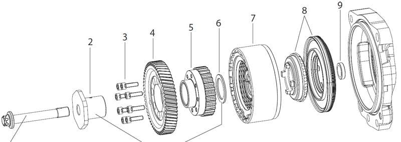 Compressor koppeling LS 4903 past: SCANIA