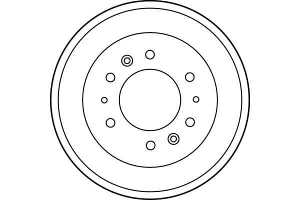 Remblokken set Achter , past: CHEVROLET EPICA  DAEWOO TOSCA 2.0/2.0D/2.5 02.06-