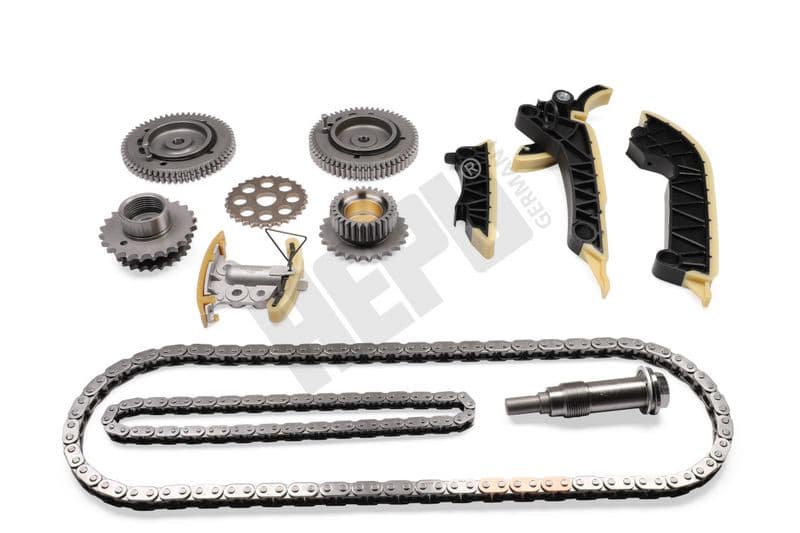 Timingset (ketting + tandwiel) past: MERCEDES A (V177), A (W177), B SPORTS TOURER (W247), C (A205), C (C205), C T-MODEL (S205), C (W205), CLA (C118), CLA SHOOTING BRAKE (X118) 1.6D/2.0D/2.0DH 05.18-