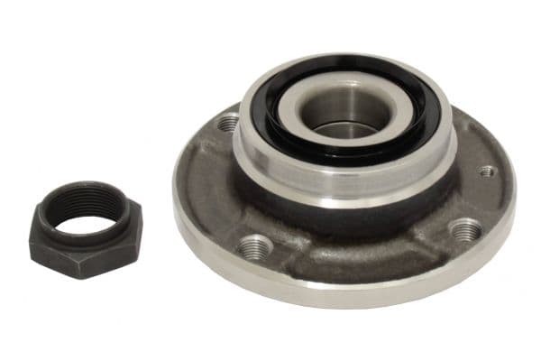 Kogelgewricht van de as Links/Rechts (bodem voor) (diameter kegel 20mm, Met veerinstelring) past: HYUNDAI EQUUS / CENTENNIAL, SANTA FÉ I, SANTA FÉ II, TRAJET  MITSUBISHI GRANDIS 2.0-4.5 10.99-05.13