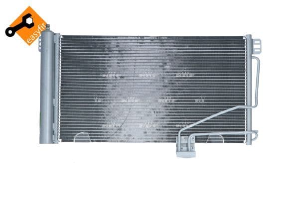 A/C condensator (met droger) past: MERCEDES C (CL203), C T-MODEL (S203), C (W203), CLK (A209), CLK (C209), SLK (R171) 1.8-5.5 05.00-02.11
