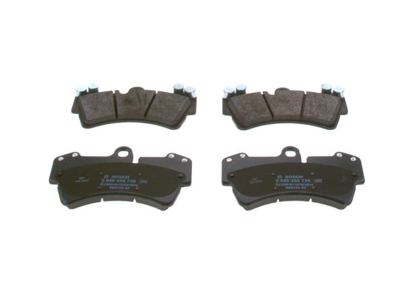 Remblokken set Voor , past: AUDI Q7  PORSCHE CAYENNE  VW TOUAREG 2.5D-6.0D 09.02-08.15