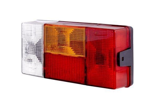 Achterlicht Rechts (P21W/R10W, 12/24V, met indicator, achteruitrijlicht, met stoplicht, parkeerlicht) past: MULTICAR M25, M26 01.85-12.96