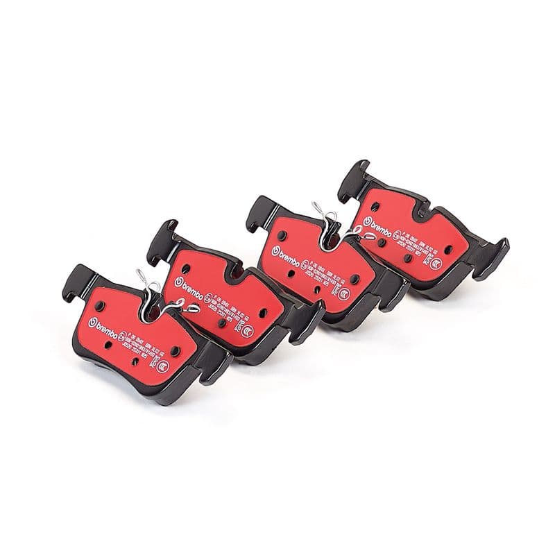 Remblokken set Achter , past: BMW 1 (F40), 2 (F45), 2 GRAN COUPE (F44), 2 GRAN TOURER (F46), 2 GRAN TOURER VAN (F46), I3 (I01), X1 (F48), X2 (F39)  MINI (F55), (F56) 0.65H-Electric 08.13-