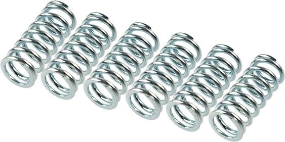 Koppelingsveren set (versterkt) past: KAWASAKI KDX, KE, KH, KLF, KLX, KX  SUZUKI GN, GSX, GT, JR, RM, TS, ZR  YAMAHA DT, FS1, RD, RX, SR, XS, XT 50-300 1976-2010