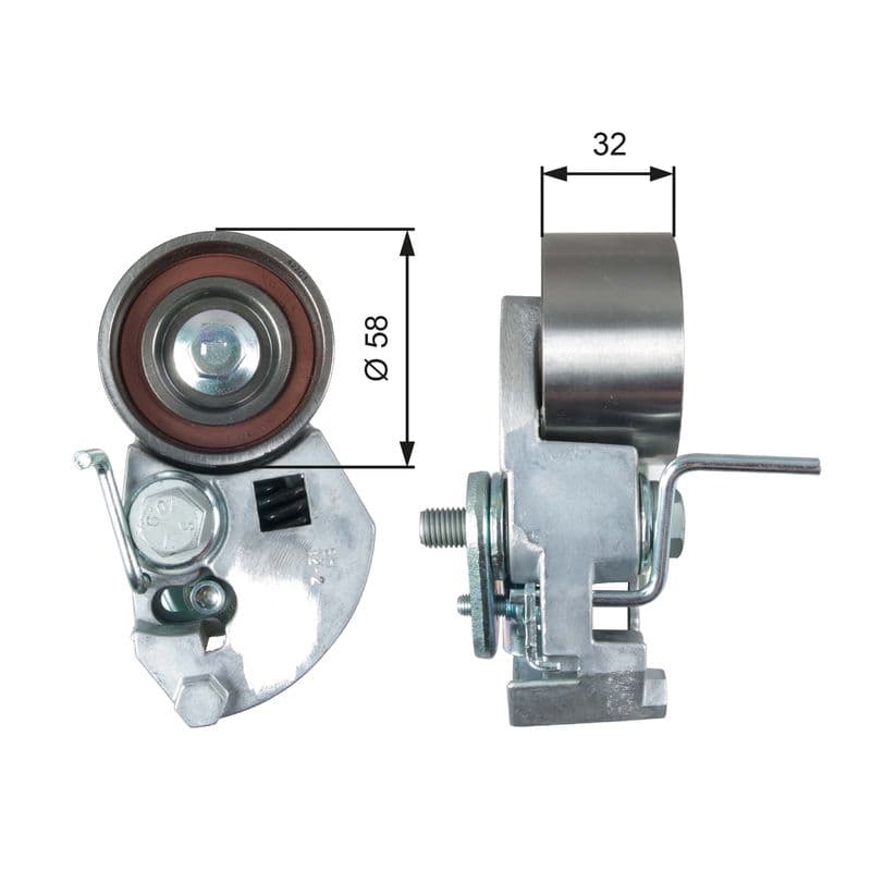 Tensioner Pulley, timing belt