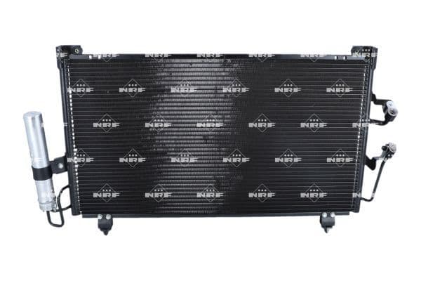 A/C condensator (met droger) past: MITSUBISHI OUTLANDER I 2.0/2.4 01.02-09.07