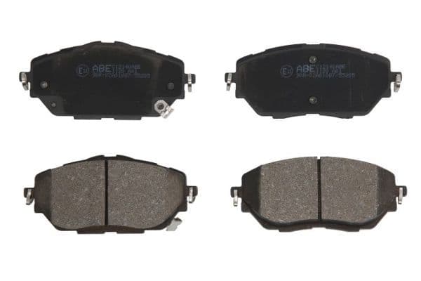 Remblokken set Voor , past: TOYOTA C-HR, COROLLA 1.2-2.0H 10.16-