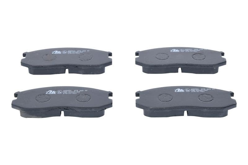 Remblokken set Voor , past: DAIHATSU TERIOS  MITSUBISHI COLT III, COLT IV, COLT V, LANCER III, LANCER IV, LANCER V, LANCER VI, MIRAGE IV, TREDIA 1.3-2.0D 08.86-