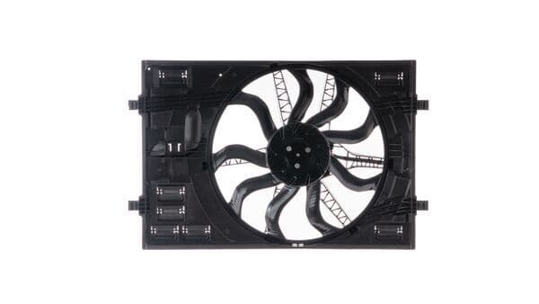 Radiatorventilator (met huisvesting) past: AUDI A3  SEAT LEON, LEON SPORTSTOURER  SKODA OCTAVIA IV  VW CADDY CALIFORNIA V CAMPER, CADDY V, GOLF VIII, TOURAN 1.0-2.0D 07.19-