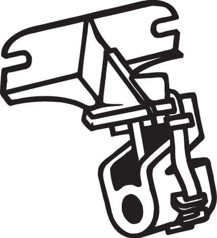 Uitlaatsysteem hanger past: PEUGEOT 307, 308 I 1.4-2.0D 08.00-10.14