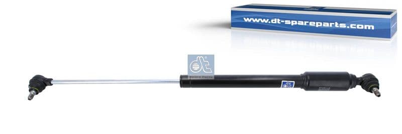 Shock absorber, steering