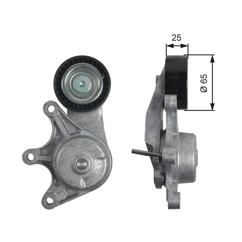 Tensioner Pulley, V-ribbed belt
