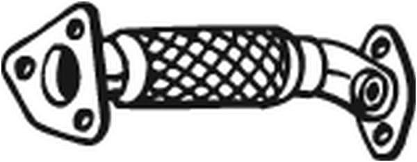 Uitlaatpijp Voor past: NISSAN QASHQAI +2, QASHQAI I 1.5D 11.06-04.14