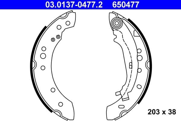 Remschoen past: MITSUBISHI COLT, COLT VI  SMART FORFOUR 1.1-1.5D 01.04-06.12