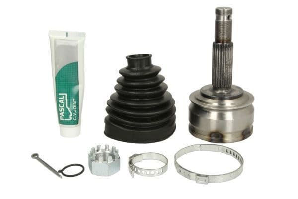 CV-gewricht buitenste Links/Rechts (22z/22z/52mm) past: OPEL ASCONA C, ASTRA F, ASTRA F CLASSIC, CORSA A, CORSA A TR, KADETT D, KADETT E, KADETT E COMBO, TIGRA, VECTRA A 1.2-1.6 08.79-08.02
