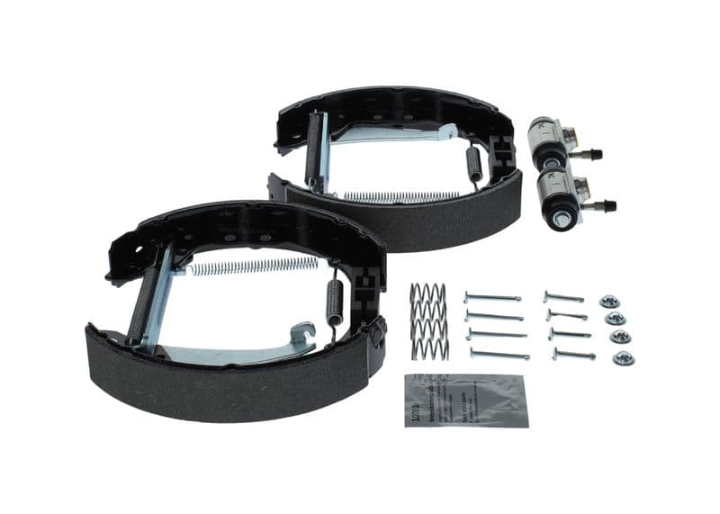 Remtrommelset (schoen, cilinder, veren) past: AUDI 100 C4, 80 B4  SEAT INCA  VW CADDY II, GOLF III, PASSAT B3/B4 1.4-2.4D 02.88-01.04