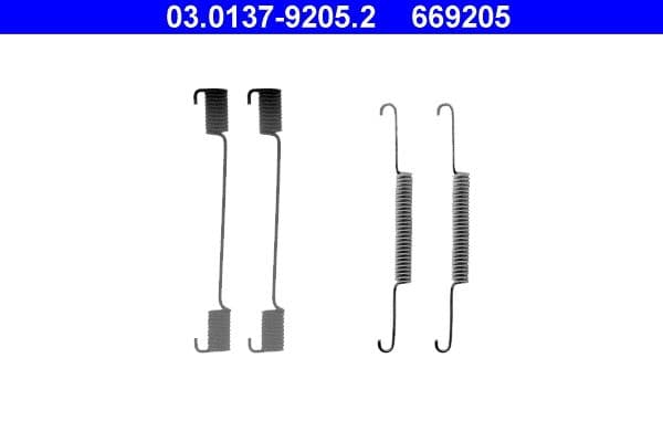 Accessory Kit, brake shoes