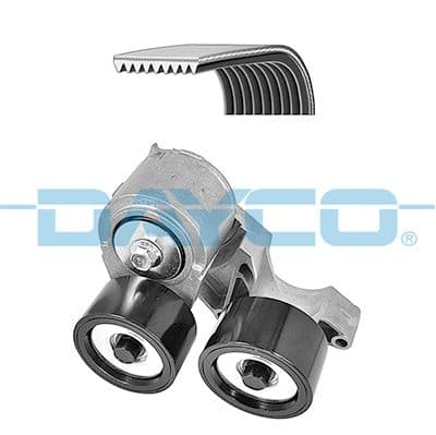 Multi-V-riemset met spanner past: DAF XF 105 MX300/MX340/MX375 10.05-