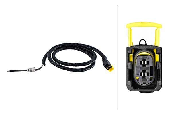 Uitlaatgastemperatuursensor past: MERCEDES ACTROS MP4 / MP5, ANTOS, AROCS 10.7D-7.7D 07.11-