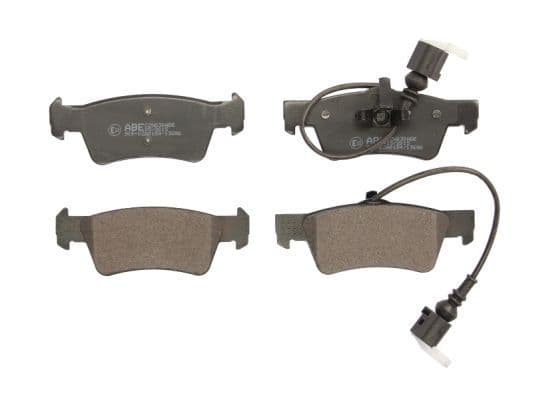 Remblokken set Achter , past: VW CALIFORNIA T5 CAMPER, TOUAREG, TRANSPORTER T5 1.9D-6.0 10.02-05.10