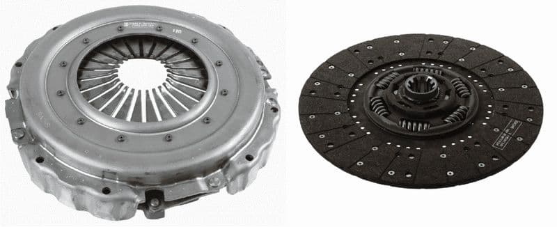 Koppelingskit (395mm, nieuw) past: MAN M 2000 L 08.95-