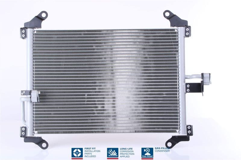 A/C condensator ((EN) additional fitting elements) past: CITROEN JUMPER I, JUMPER II  FIAT DUCATO  PEUGEOT BOXER 1.9D-2.8D 02.94-