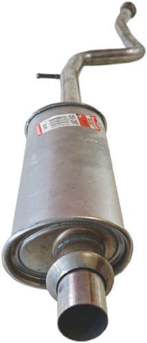 Middendemper uitlaatsysteem past: CITROEN SAXO  PEUGEOT 106 II 1.4/1.6 02.96-07.04