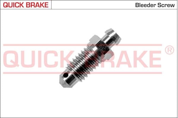 Bleeder Screw/Valve, wheel brake cylinder