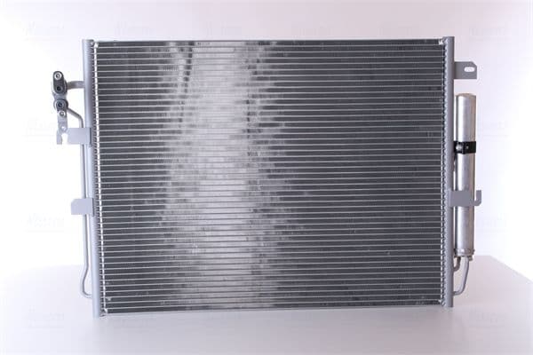 A/C condensator (met droger, (EN) additional fitting elements) past: LAND ROVER DISCOVERY III, DISCOVERY IV, RANGE ROVER SPORT I 2.7D 07.04-12.18