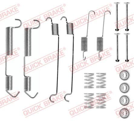 Accessory Kit, brake shoes