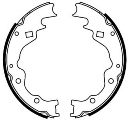 Remschoen past: FORD ECONOVAN  KIA BESTA, CERES, K2500, PREGIO  MAZDA E 1.4-2.7D 05.78-