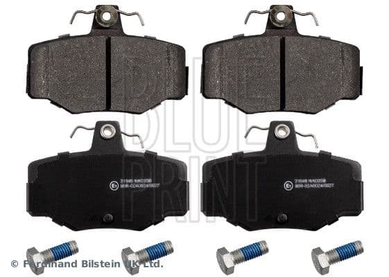 Remblokken set Achter , past: NISSAN ALMERA II, ALMERA TINO, PRIMERA 1.5-2.2D 06.90-11.06