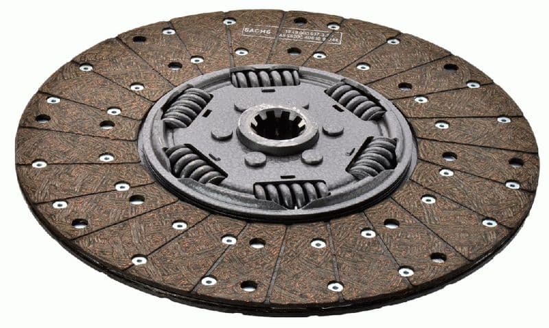 Koppelingsplaat/plaat (362mm) past: DAF 65, 65 CF, CF 65  MAN L2000, M 2000 L, M90, TGM I 12.88-