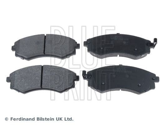 Remblokken set Voor , past: HYUNDAI COUPE I, ELANTRA III, GETZ, LANTRA I, LANTRA II, MATRIX, SONATA II, SONATA III, SONATA IV  KIA JOICE, MAGENTIS I  NISSAN PRAIRIE PRO 1.4-3.2 09.88-