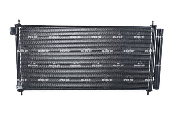 A/C condensator (met droger) past: TOYOTA AURIS 2.0D 10.12-04.15