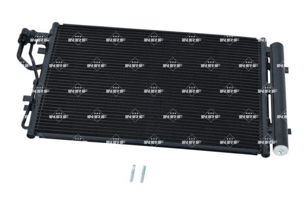 A/C condensator (met droger) past: HYUNDAI IX20  KIA VENGA 1.4-1.6LPG 02.10-07.19