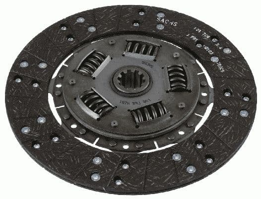 Koppelingsplaat/plaat (265mm) volledig profiel past: JEEP CHEROKEE, GRAND CHEROKEE I, WRANGLER I, WRANGLER II 4.0 10.86-04.07