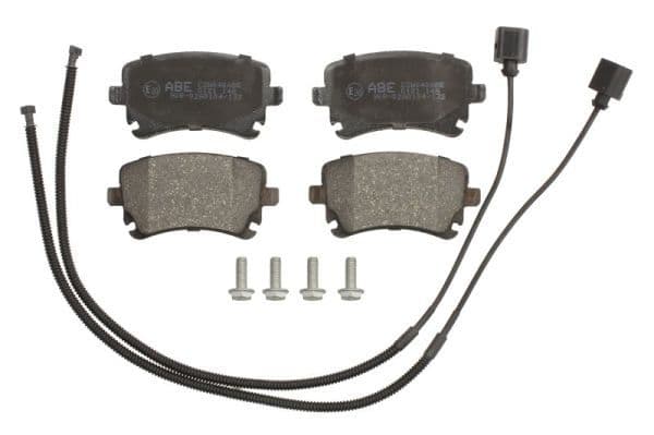 Remblokken set Achter , past: AUDI A4 B6, A4 B7, A4 B8, A6 ALLROAD C6, A6 C5, A6 C6, A8 D3  BENTLEY CONTINENTAL  VW PHAETON 2.0-6.0 12.97-07.18