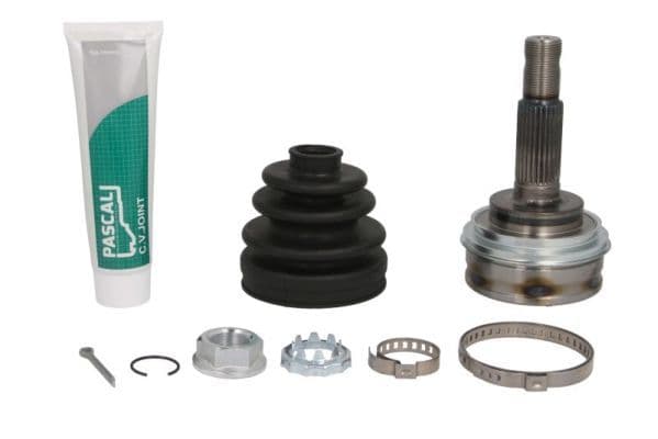 CV-gewricht buitenste Links/Rechts (26z/23z/56mm) past: TOYOTA CARINA E VI, CARINA IV, CELICA, COROLLA, COROLLA FX, TERCEL 1.3/1.5/1.6 09.82-02.00